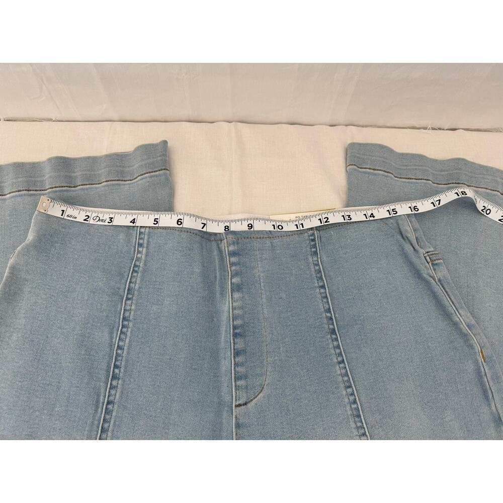 INC Women's Light Wash Flared Jeans Size 14 - Picture 5 of 7